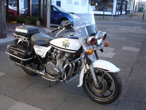1978 Kawasaki Z1000c Police CHiPs bike SOLD