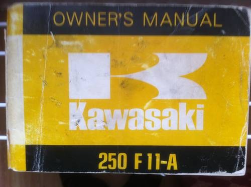1974 Kawasaki F11 Enduro SOLD