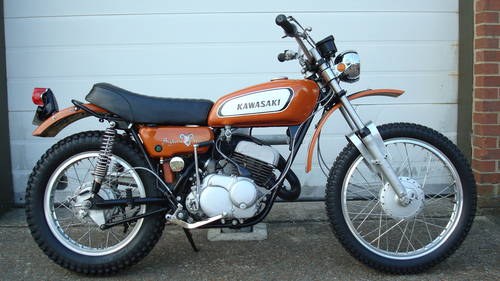 Kawasaki F5 BIGHORN 1970-H **1781 MILES,UN-RESTORED** VENDUTO