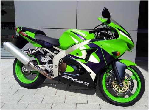 1999 Kawasaki ZX6-R, 1 owner, only 3,500 Miles For Sale