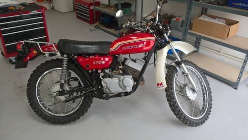 1972 Kawasaki F7 175 cc Classic Trials bike SOLD