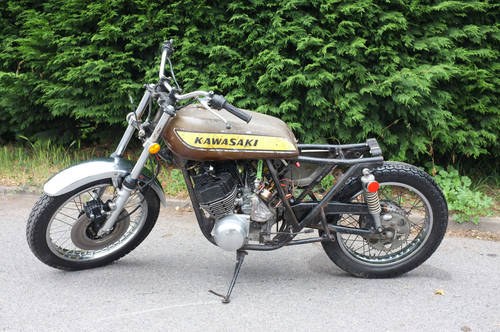 Kawasaki HI D H 1 D 1973 CAFE RACER? BARN FIND restoration p In vendita