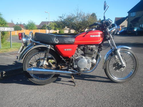 1980 Kawasaki Z200 unrestored original (RARE) In vendita
