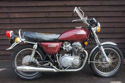 Kawasaki KZ400 KZ 400 1976 just 8378 mls BARN FIND Ride/Rest SOLD