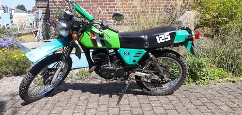 1981 Kawasaki Classic 125cc Trials Bike SOLD