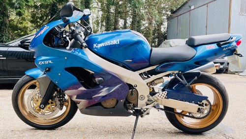 kawasaki zx9r 1999 rare blue low miles swap px For Sale