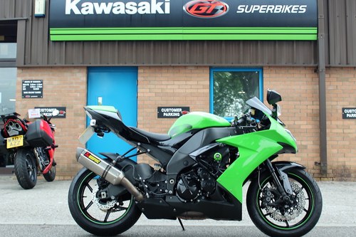 2009 59 Kawasaki Ninja ZX-10R Performance Green For Sale