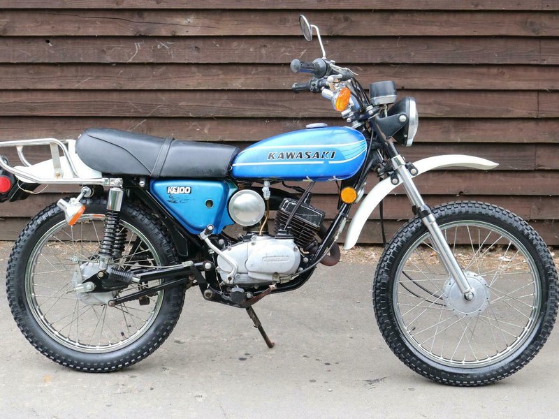 Kawasaki KE100 KE 100 A7 totally original and untouched and