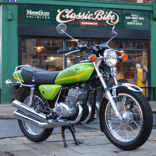 1978 Kawasaki KH250: Genuine UK, RESERVED FOR DAVID. VENDIDO