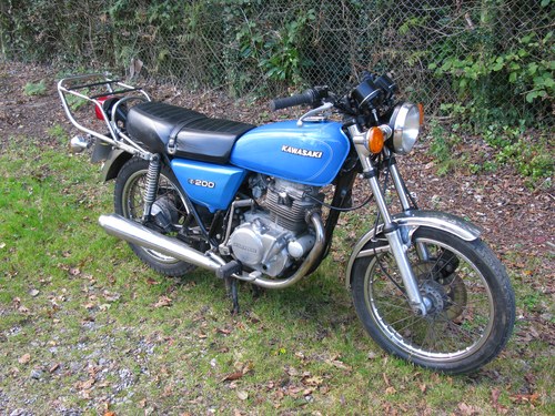 1977 Kawasaki Z200 In vendita all'asta