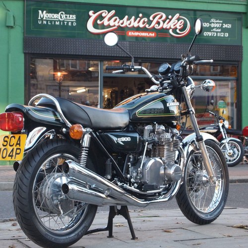 1976 Kawasaki Z900 In Prime Condition Not Just Restored But Loved SOLD