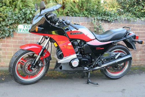1983 Kawasaki GPZ 750 Turbo all original and untouched and just 9 SOLD