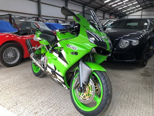 2002 Kawasaki ZX636 A1P. 8,502 miles only! Deposit taken.. SOLD