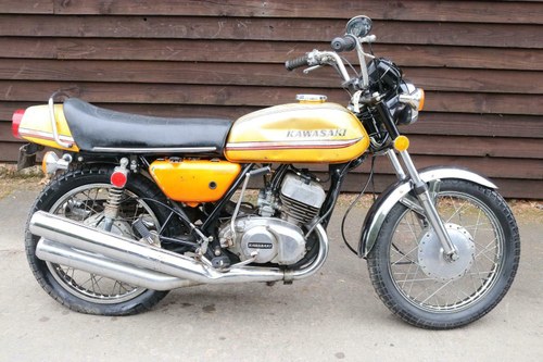 Kawasaki S1A S1 S 1 A 1972 In Candy Gold US Barn totally ori SOLD