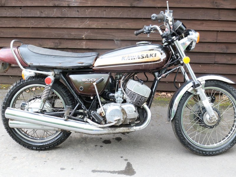 Kawasaki H1 H 1 E 1973 all complete and original restoration