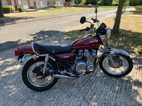 1976 Z1000A1 with original exhaust SOLD