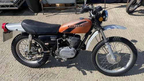Picture of 1974 Kawasaki F11 250cc air cooled 2 stroke single V5 keys - For Sale
