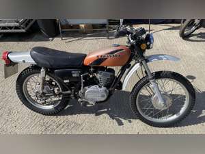 1974 Kawasaki F11 250cc air cooled 2 stroke single V5 keys For Sale (picture 1 of 5)