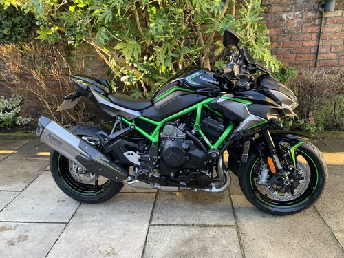 2020 Kawasaki Z H2, Performance Pack, 3,617 miles, Exceptional SOLD