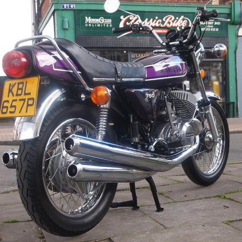 1975 Kawasaki H2C 750 Triple, UK Bike, RESERVED FOR PETER. SOLD
