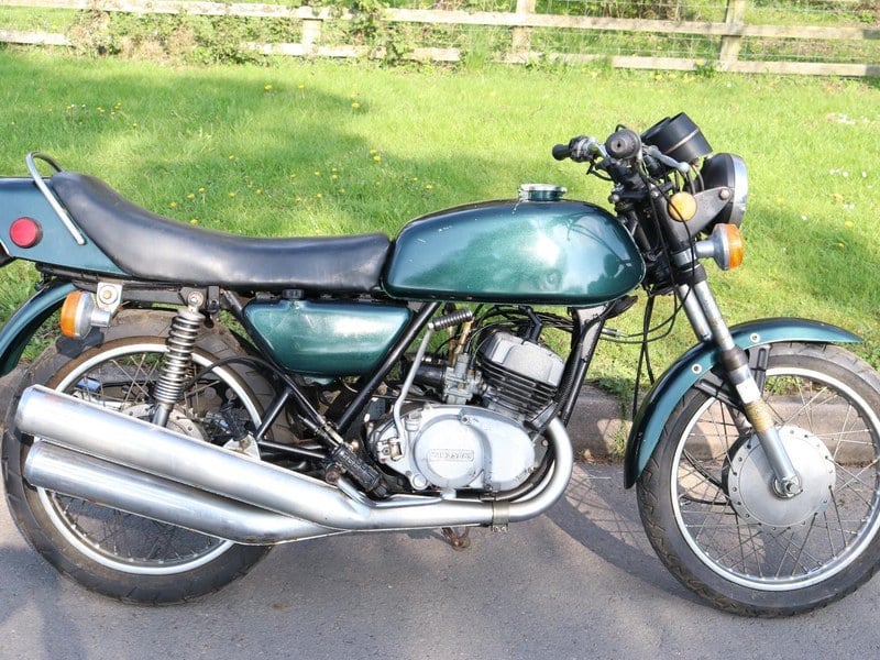 Kawasaki S2 S 2 Mach II 1972 first year model