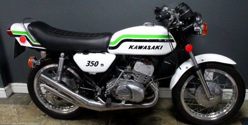 1972 Kawasaki 350 cc S2 Triple , Iconic Two Stroke SUPERB In vendita