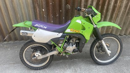 2001 Kawasaki KMX 125, £1695 as is or £2195 on the road.