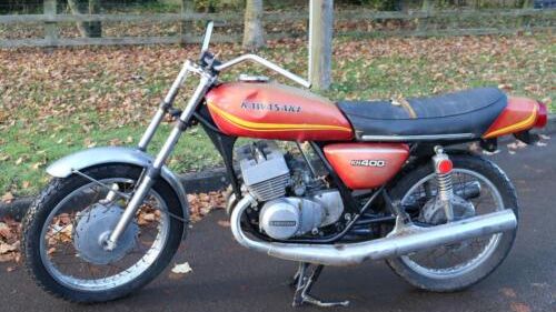 Picture of Kawasaki KH400 KH 400 1976 Ride or Restore Winter Project - For Sale by Auction