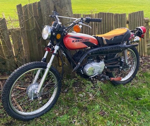 1975 Kawasaki KE100 Till salu på auktion