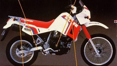 Picture of Kawasaki KLR650A1 1987 First Model Year - For Sale
