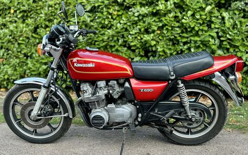 1980 Kawasaki Z650 (picture 1 of 8)