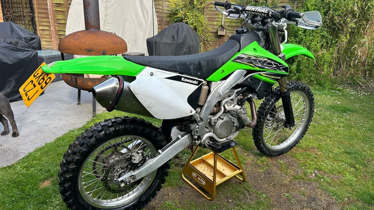 2019 Kawasaki KLX 450 Green Manual in Cheltenham, United Kingdom