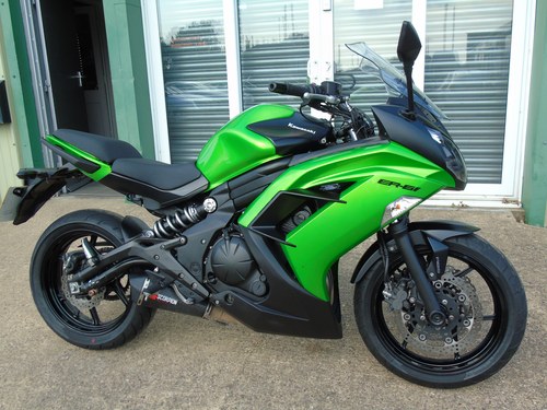 Kawasaki ER6F 2013 Service History * UK Delivery * Kaufen Bei