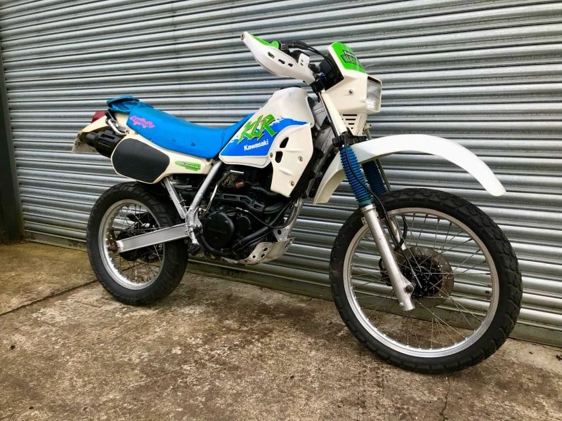 Dirt Bike Kawasaki 250 Enduro 1990 1990 Kawasaki KLR 250