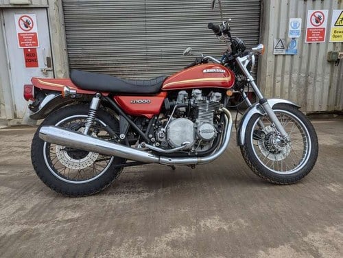 1977 Kawasaki KZ1000 1,015cc En Venta por Subasta
