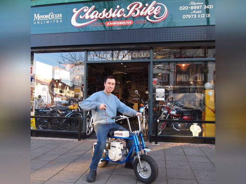 Kawasaki Coyote Mini Monkey Bike "RARE" Finishing Project.