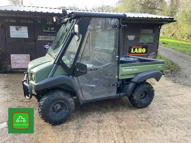 KAWASAKI MULE 4010 4X4 P/STEERING 2015 FULL CAB ROAD REG+VAT