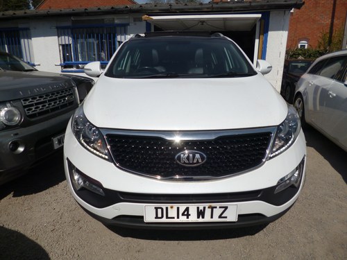 2014 14 REG SPORTAGE 4X4 MANAUL 6 SPEED DIESEL WITH A TOW BAR For Sale