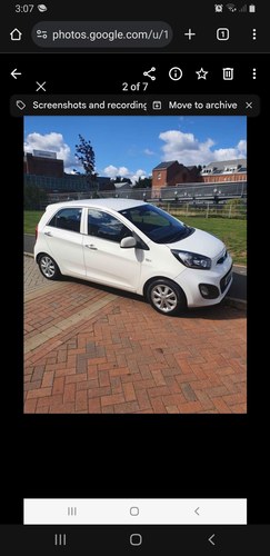 2014 Kia Picanto VR7 £0 tax 57K PSH