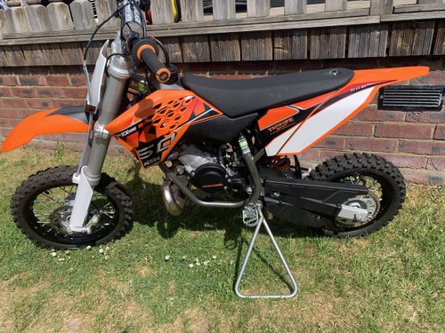 2014 KTM 50SX 2 hours use from new For Sale