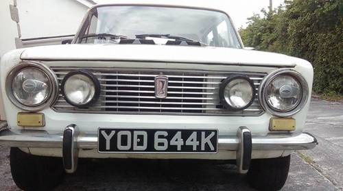1971 Classic White Lada LHD -- Needs little work SOLD