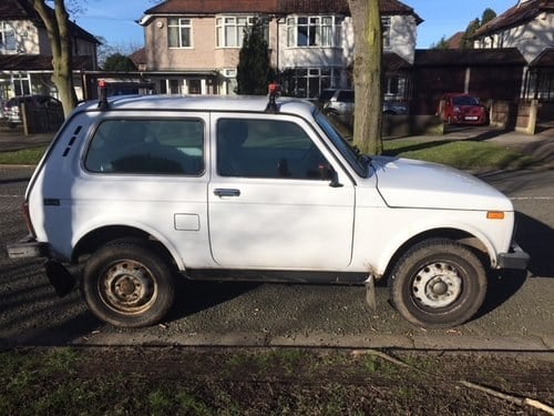 2005 Lada Niva 4x4 with 17,500 miles (28,000 km) SOLD