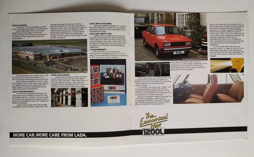 1986 LADA UK Sales Brochure For Sale