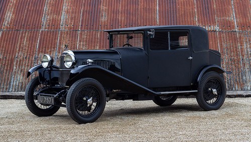 1929 LAGONDA 2 LITRE HIGH CHASSIS “HONEYMOON COUPE” BY WEYMA For Sale