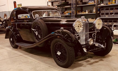 1934 Lagonda M45 Earls Court Show Coupe by Brainsby Woolard For Sale