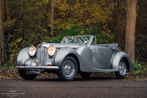 1938 LAGONDA V12 DROPHEAD COUPÉ, extremely rare example For Sale
