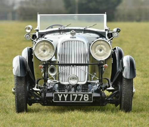 1932 2 Litre low chassis Continental Tourer For Sale