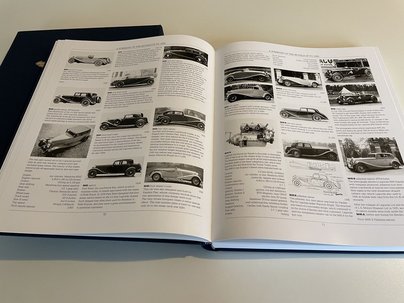 1996 Lagonda Book by Bernd Holthusen
