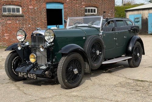 1933 Lagonda 16/80 T3 bodied Tourer Carl Zeiss headlamp set SÅLD