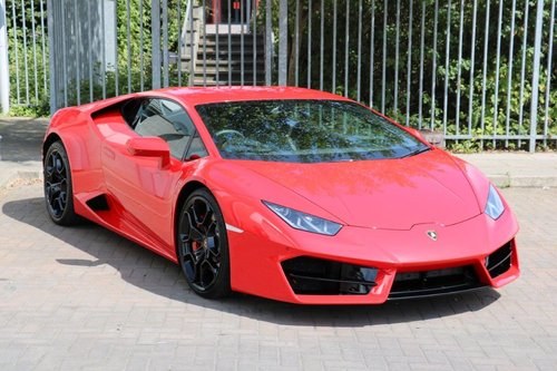 2017 Lamborghini Huracan LP580-2 Rosso Mars (Recently Serviced) For Sale